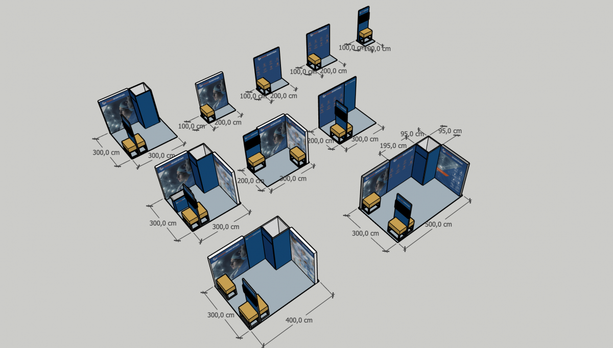Endless posibilities base concept 500 x 300 corner stand Den ouden Duurzame beursstand eXpo eXpert 2